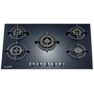 Gas stove five burner Enamel